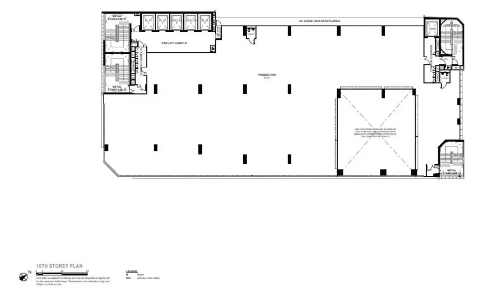 Generations @ Tannery 10th Storey — Production Unit floor plan, 71 Tannery Lane